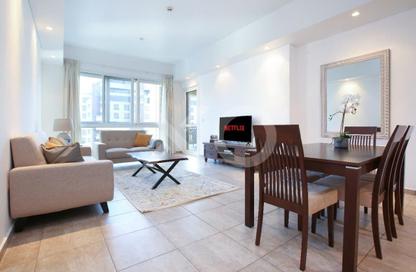 Apartment - 2 - 3 for rent in Marina Residences 6 - Marina Residences - Palm Jumeirah - Dubai