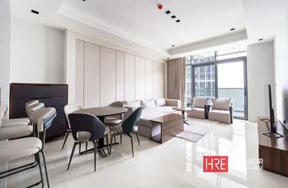 شقة - غرفة نوم - 2 حمامات للايجار في برج النبلاء - الخليج التجاري - دبي