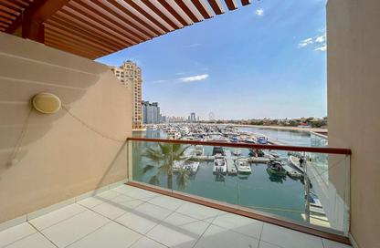 Apartment - Studio - 1 Bathroom for rent in Palm Views West - Palm Views - Palm Jumeirah - Dubai