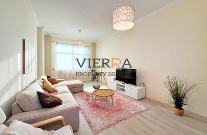 Apartment - 1 - 1 for rent in Mazaya 6 - Queue Point - Liwan - Dubai