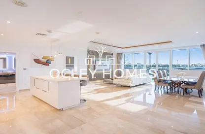Apartment - 3 Bedrooms - 3 Bathrooms for rent in Oceana Caribbean - Oceana - Palm Jumeirah - Dubai