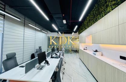 Office Space - Studio - 1 Bathroom for rent in I Rise Tower - Barsha Heights (Tecom) - Dubai
