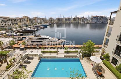 شقة - 2 غرف نوم - 3 حمامات للايجار في مبنى لو بونت 3 - لو بونت - بورت دي لا مير - لا مير - جميرا - دبي