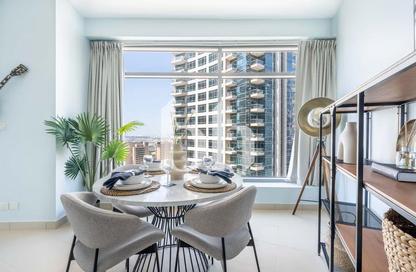 Apartment - 1 Bedroom - 2 Bathrooms for rent in Bonaire Tower - Park Island - Dubai Marina - Dubai
