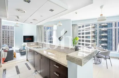 شقة - غرفة نوم - 2 حمامات للايجار في برج بونير - بارك أيلندز - دبي مارينا - دبي