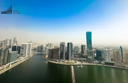 Apartment - 1 Bedroom - 2 Bathrooms for rent in Peninsula Three - Peninsula - Business Bay - Dubai