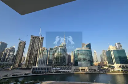 Apartment - Studio - 1 Bathroom for rent in Peninsula Three - Peninsula - Business Bay - Dubai