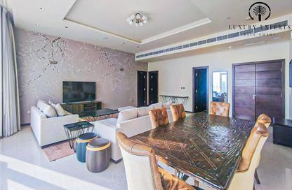 Apartment - 3 Bedrooms - 4 Bathrooms for rent in Emerald - Tiara Residences - Palm Jumeirah - Dubai