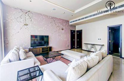 Apartment - 3 Bedrooms - 4 Bathrooms for rent in Emerald - Tiara Residences - Palm Jumeirah - Dubai