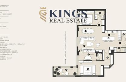 Apartment - 2 Bedrooms - 3 Bathrooms for sale in Waldorf Astoria Residences - Al Hamra Village - Ras Al Khaimah Apartment - 2 Bedrooms - 3 Bathrooms for sale in Waldorf Astoria Residences - Al Hamra Village - Ras Al Khaimah