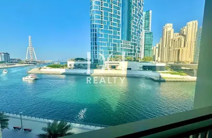 شقة - غرفة نوم - 2 حمامات للايجار في 5242 تاور 2 - 5242 - دبي مارينا - دبي