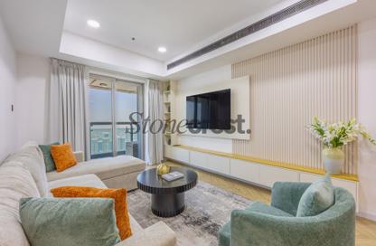 Apartment - 2 - 2 for rent in Princess Tower - Dubai Marina - Dubai