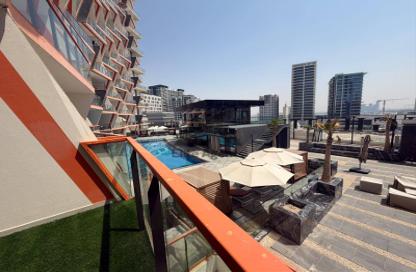 Apartment - 1 - 2 for rent in Binghatti Avenue - Al Jaddaf - Dubai