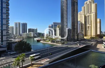 Apartment - 1 Bedroom - 2 Bathrooms for rent in The Waves Tower B - The Waves - Dubai Marina - Dubai