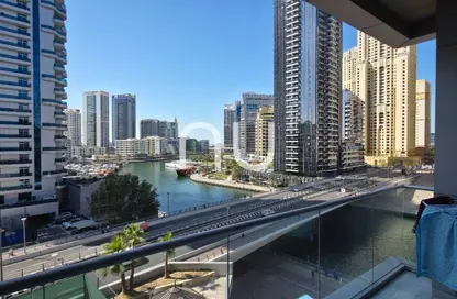 Apartment - 1 Bedroom - 2 Bathrooms for rent in The Waves Tower B - The Waves - Dubai Marina - Dubai