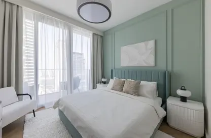 شقة - 3 غرف نوم - 3 حمامات للايجار في برج Beach Isle 2 - بيتش آيل - إعمار بيتشفرونت - دبي هاربور - دبي