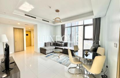 Apartment - 2 - 2 for rent in Paramount Tower Hotel  and  Residences - Business Bay - Dubai