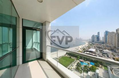 Apartment - 1 - 2 for rent in Al Bateen Residences - Jumeirah Beach Residence - Dubai
