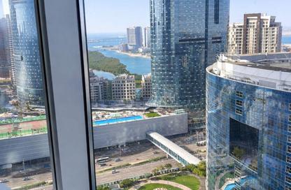 Apartment - Studio - 1 Bathroom for sale in The Gate Tower 2 - Shams Abu Dhabi - Al Reem Island - Abu Dhabi