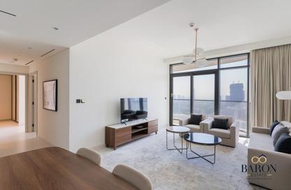 شقة - 2 غرف نوم - 2 حمامات للايجار في برج Marina Vista 1 - مارينا فيستا - إعمار بيتشفرونت - دبي هاربور - دبي