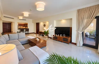 Apartment - 2 Bedrooms - 3 Bathrooms for rent in Golden Mile 2 - Golden Mile - Palm Jumeirah - Dubai