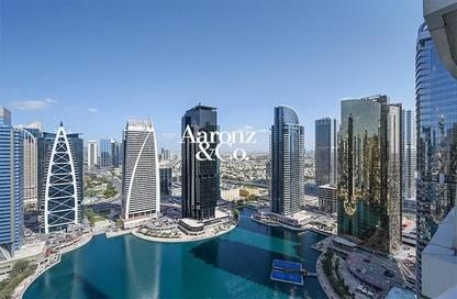Apartment - Studio - 1 Bathroom for rent in Lake Terrace - JLT Cluster D - Jumeirah Lake Towers - Dubai