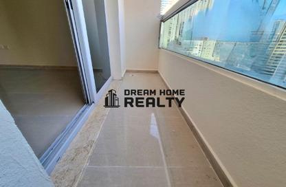 Apartment - 1 - 1 for rent in Sharjah 555 Tower - Al Khan Corniche - Al Khan - Sharjah
