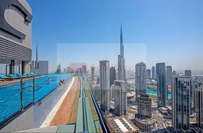 Apartment - 2 Bedrooms - 2 Bathrooms for rent in Paramount Tower Hotel  and  Residences - Business Bay - Dubai