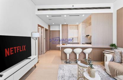 Apartment - 1 Bedroom - 2 Bathrooms for rent in Binghatti Royale - District 18 - Jumeirah Village Circle - Dubai Apartment - 1 Bedroom - 2 Bathrooms for rent in Binghatti Royale - District 18 - Jumeirah Village Circle - Dubai