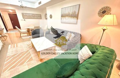 Apartment - 3 Bedrooms - 4 Bathrooms for rent in Beach Tower 2 - Al Khan Lagoon - Al Khan - Sharjah