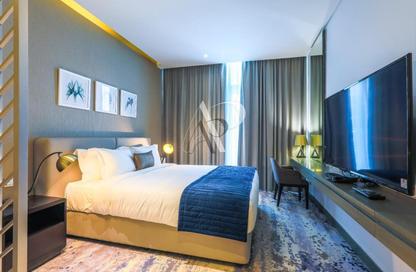 Apartment - Studio - 1 Bathroom for rent in Damac Maison Prive B - Damac Maison Prive - Business Bay - Dubai