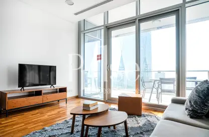 شقة - غرفة نوم - 2 حمامات للايجار في برج ضمان - مركز دبي المالي العالمي - دبي