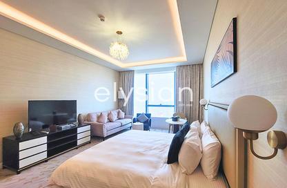 Apartment - Studio - 1 Bathroom for rent in The Palm Tower - Palm Jumeirah - Dubai