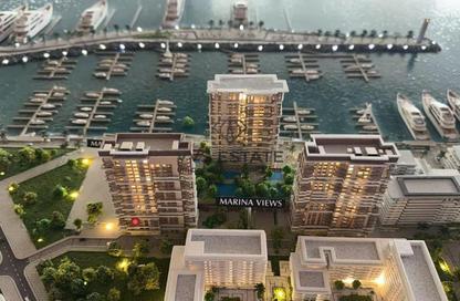 Apartment - 1 Bedroom - 1 Bathroom for sale in Marina Views Tower 1 - Marina Views - Mina Rashid - Dubai