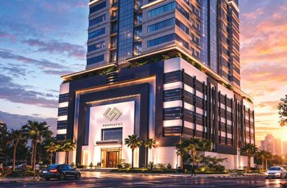 Apartment - 2 Bedrooms - 2 Bathrooms for sale in Al Aamra Tower - Al Amerah - Ajman