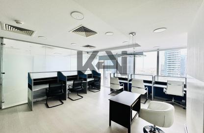 Office Space - Studio - 1 Bathroom for rent in The Prism - Business Bay - Dubai