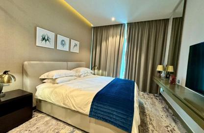 Apartment - Studio - 1 for rent in Damac Maison Prive B - Damac Maison Prive - Business Bay - Dubai