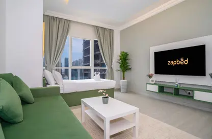 Apartment - 1 Bedroom - 2 Bathrooms for rent in MAG 214 - JLT Cluster R - Jumeirah Lake Towers - Dubai Apartment - 1 Bedroom - 2 Bathrooms for rent in MAG 214 - JLT Cluster R - Jumeirah Lake Towers - Dubai