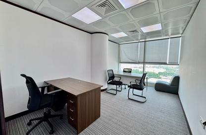 Office Space - Studio - 2 for rent in Junaibi Tower - Al Danah - Abu Dhabi