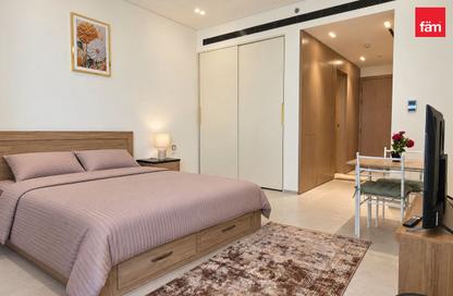 Apartment - Studio - 1 for rent in Binghatti Ghost - Dubai Healthcare City 2 - Al Jaddaf - Dubai