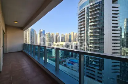 Apartment - 1 Bedroom - 2 Bathrooms for sale in Zumurud Tower - Dubai Marina - Dubai