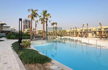 Townhouse - 4 - 4 for rent in Portofino - Damac Lagoons - Dubai