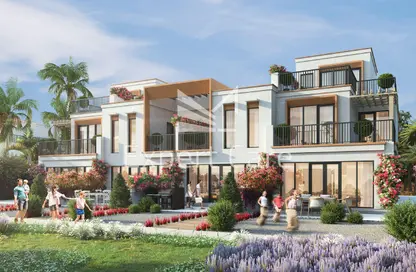Apartment - 4 Bedrooms - 4 Bathrooms for sale in Costa Brava 1 - Costa Brava at DAMAC Lagoons - Damac Lagoons - Dubai