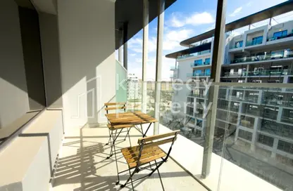 Apartment - Studio - 1 Bathroom for rent in Oasis 1 - Oasis Residences - Masdar City - Abu Dhabi