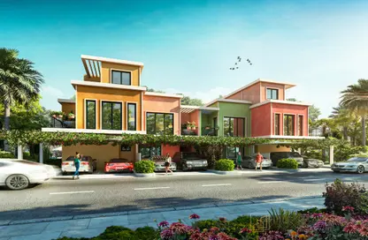 Townhouse - 4 Bedrooms - 5 Bathrooms for sale in Portofino - Damac Lagoons - Dubai