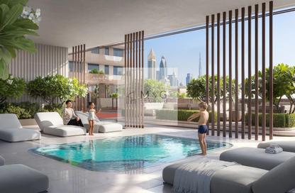Apartment - Studio - 1 Bathroom for sale in Evergr1n House - Jumeirah Garden City - Al Satwa - Dubai
