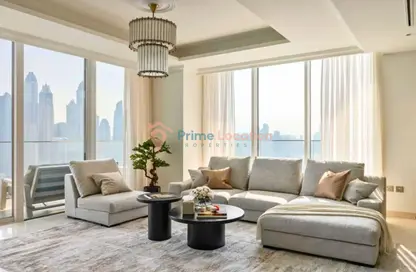 شقة - 4 غرف نوم - 4 حمامات للايجار في برج Palace Beach ريزيدنس 2 - بالاس بيتش ريزيدنس - إعمار بيتشفرونت - دبي هاربور - دبي