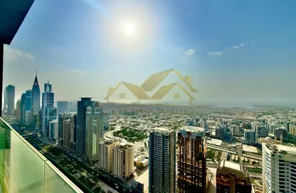 شقة - غرفة نوم - 2 حمامات للايجار في برج ميز - شارع الشيخ زايد - دبي