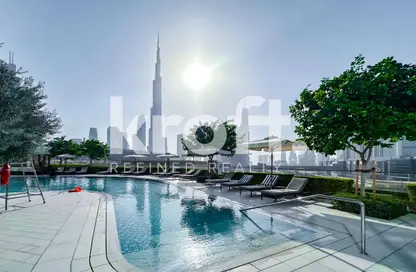 شقة - غرفة نوم - 2 حمامات للايجار في برج فيدا دبي مول 1 - فيدا ريزيدنس دبي مول - وسط مدينة دبي - دبي