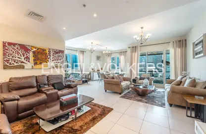 شقة - 3 غرف نوم - 4 حمامات للبيع في شراع المارينا - دبي مارينا - دبي